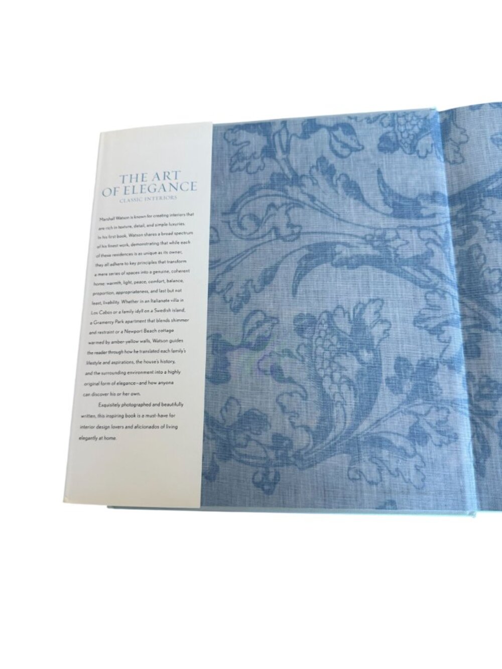 The Art Of Elegance Classic Interiors Marshall Watson Hardcover Book Rizzoli - Picture 2 of 7